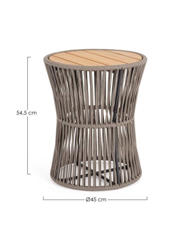 Mesa de centro “CARLES” outdoor – BIZZOTTO