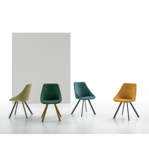 Sedia Bilbao Target Point | Design Contemporaneo | BHOME by Arredi Barbàra