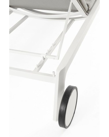 Jalisco sun lounger BIZZOTTO white outdoor – BHOME by Arredi Barbàra