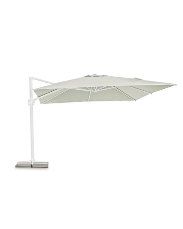 Ombrellone Eden 4x4 BIZZOTTO a braccio bianco – BHOME by Arredi Barbàra