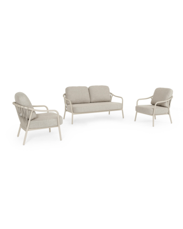 Salotto Edvige Pelican BIZZOTTO set 3 pezzi outdoor – BHOME by Arredi Barbàra