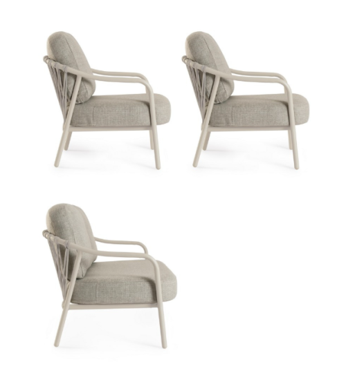 Salotto Edvige Pelican BIZZOTTO set 3 pezzi outdoor – BHOME by Arredi Barbàra
