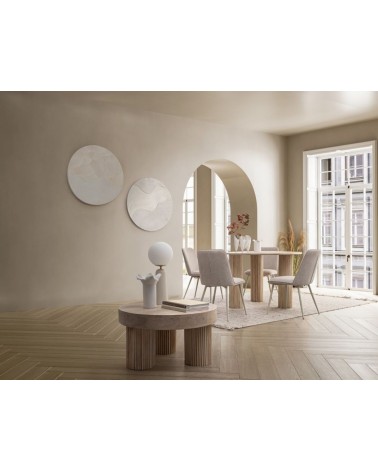 Chaise Cora BIZZOTTO beige lot de 4 – BHOME by Arredi Barbàra