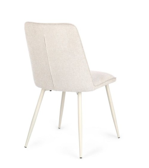 Chaise Cora BIZZOTTO beige lot de 4 – BHOME by Arredi Barbàra