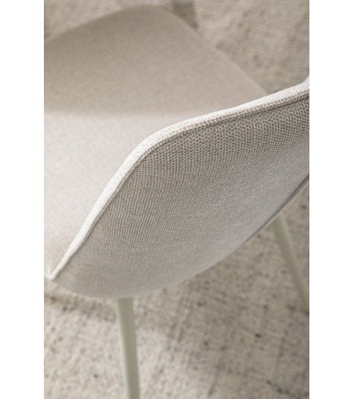 Chaise Cora BIZZOTTO beige lot de 4 – BHOME by Arredi Barbàra