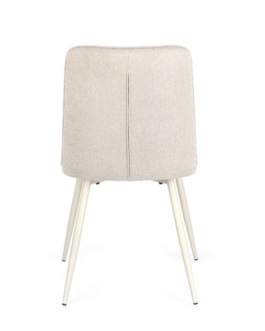 Chaise Cora BIZZOTTO beige lot de 4 – BHOME by Arredi Barbàra