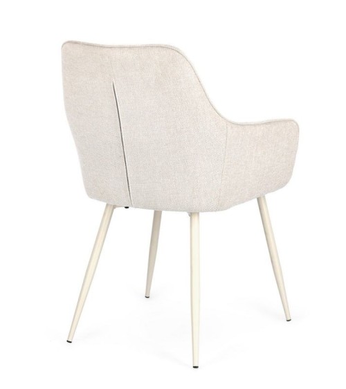 Sedia con braccioli Cora BIZZOTTO beige set 4 – BHOME by Arredi Barbàra