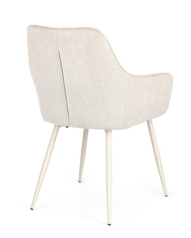Sedia con braccioli Cora BIZZOTTO beige set 4 – BHOME by Arredi Barbàra
