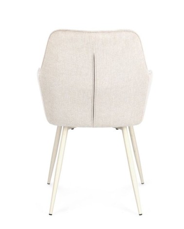 Sedia con braccioli Cora BIZZOTTO beige set 4 – BHOME by Arredi Barbàra