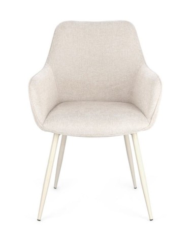Cora armchair BIZZOTTO beige set of 4 – BHOME by Arredi Barbàra