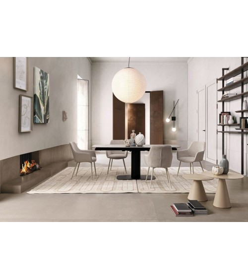 Cora armchair BIZZOTTO beige set of 4 – BHOME by Arredi Barbàra