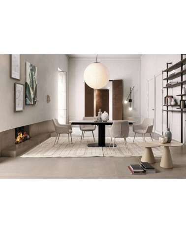Sedia con braccioli Cora BIZZOTTO beige set 4 – BHOME by Arredi Barbàra