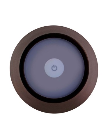 Lampada Etna LED H38 BIZZOTTO marrone ricaricabile – BHOME by Arredi Barbàra