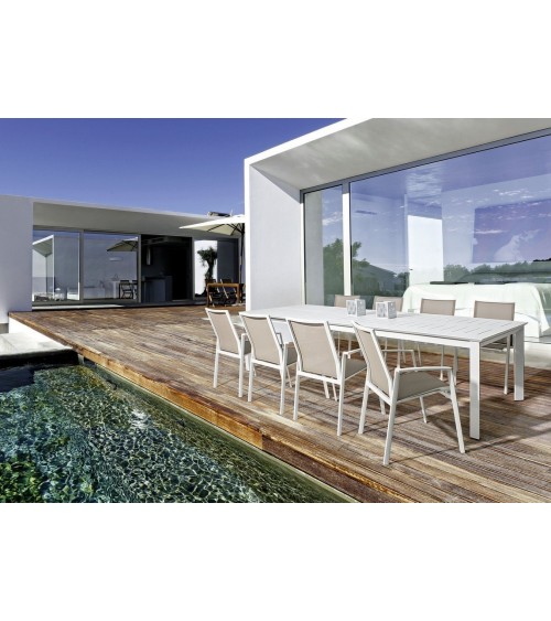 Tavolo Konnor BIZZOTTO allungabile 200/300 bianco – BHOME by Arredi Barbàra