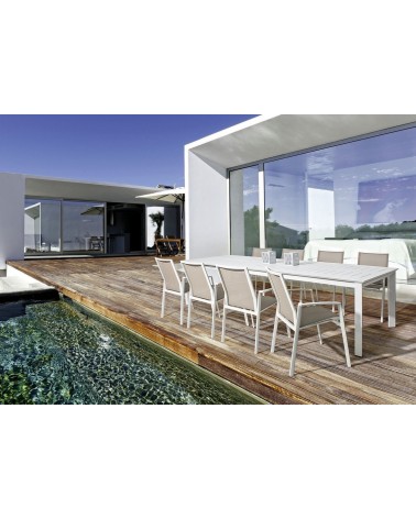 Tavolo Konnor BIZZOTTO allungabile 200/300 bianco – BHOME by Arredi Barbàra