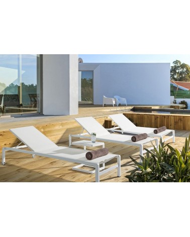 Table basse Konnor BIZZOTTO blanche outdoor – BHOME by Arredi Barbàra