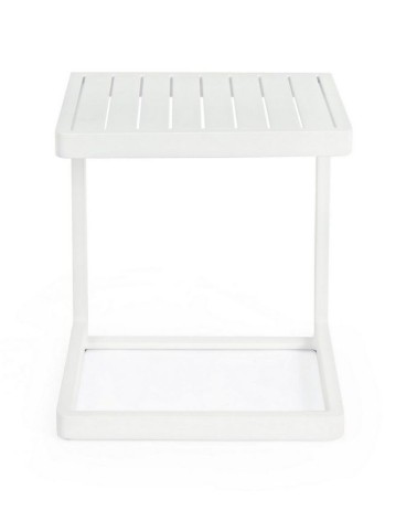 Mesa auxiliar Konnor BIZZOTTO blanca outdoor – BHOME by Arredi Barbàra
