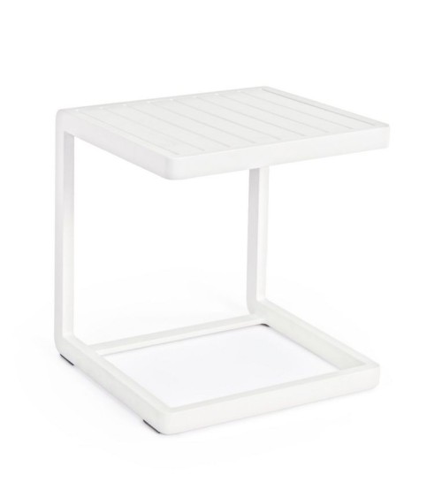 Mesa auxiliar Konnor BIZZOTTO blanca outdoor – BHOME by Arredi Barbàra