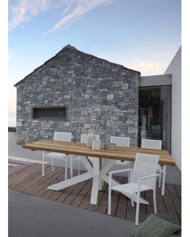 Sedia Konnor BIZZOTTO impilabile bianca set 4 – BHOME by Arredi Barbàra