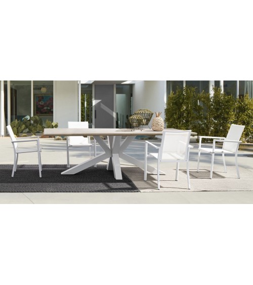 Sedia Konnor BIZZOTTO impilabile bianca set 4 – BHOME by Arredi Barbàra