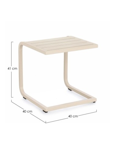 Tavolino Taylor BIZZOTTO 40x40 Whisper outdoor – BHOME by Arredi Barbàra