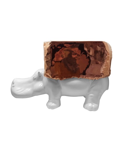 Hippo Wagon Adriani e Rossi | Large Ceramic Sculpture