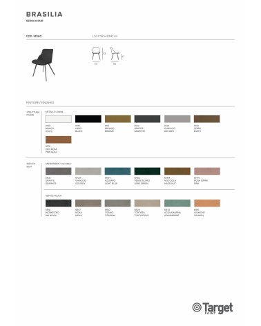 Silla Brasilia – Target Point | Bhome by Arredi Barbàra
