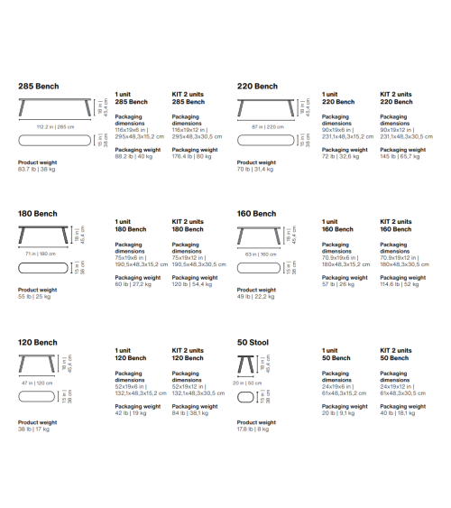 Banc You and Me RS Barcelona design | BHOME by Arredi Barbàra