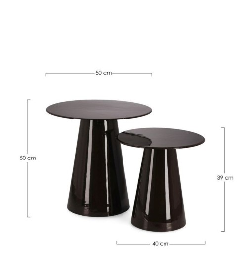 Set de mesas de centro “SALEMA” outdoor – BIZZOTTO