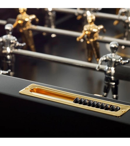 Calcio balilla RS3 Wood Gold RS Barcelona luxury | BHOME by Arredi Barbàra