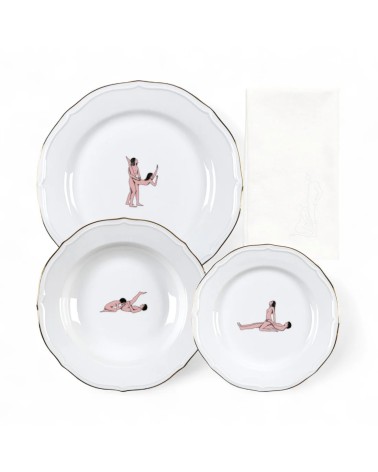 Set Piatti Seikantai5271 Seletti Design Artistico | BHOME