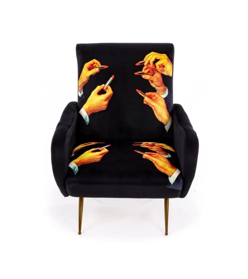 Poltrona Lipstick Black Seletti Design Artistico | BHOME