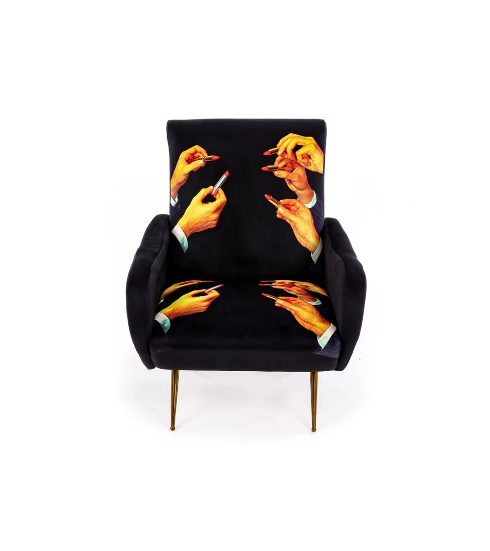 Poltrona Lipstick Black Seletti Design Artistico | BHOME