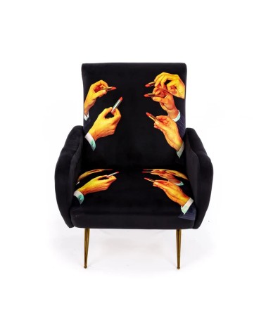Poltrona Lipstick Black Seletti Design Artistico | BHOME