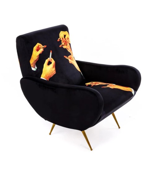 Poltrona Lipstick Black Seletti Design Artistico | BHOME