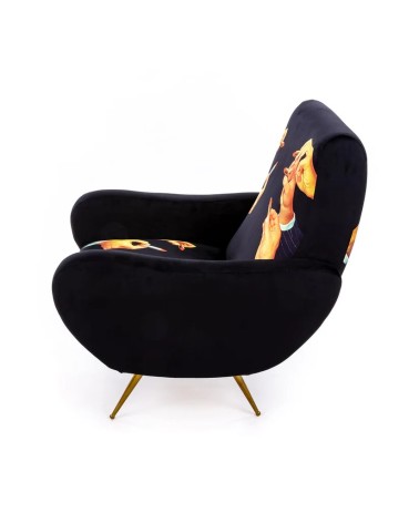 Poltrona Lipstick Black Seletti Design Artistico | BHOME