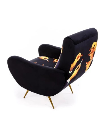 Poltrona Lipstick Black Seletti Design Artistico | BHOME