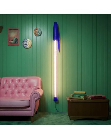 Lampe BIC Bleu Seletti Design Iconique | BHOME