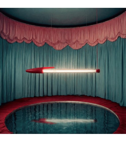 Lampe BIC Rouge Seletti Design Iconique | BHOME