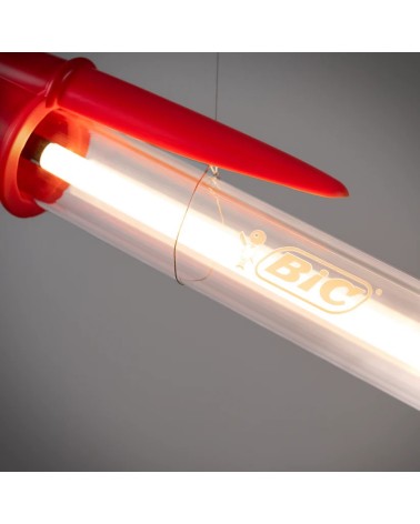 Lampe BIC Rouge Seletti Design Iconique | BHOME