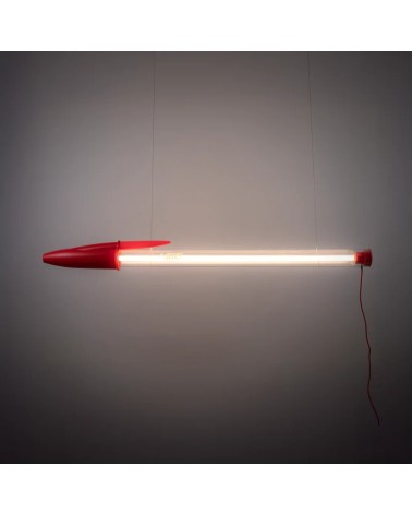 Lampe BIC Rouge Seletti Design Iconique | BHOME