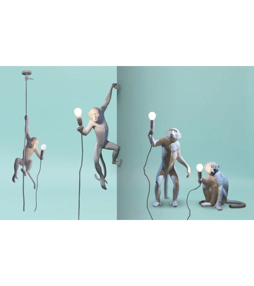 Monkey Lamp in Piedi Seletti Lampada Iconica | BHOME