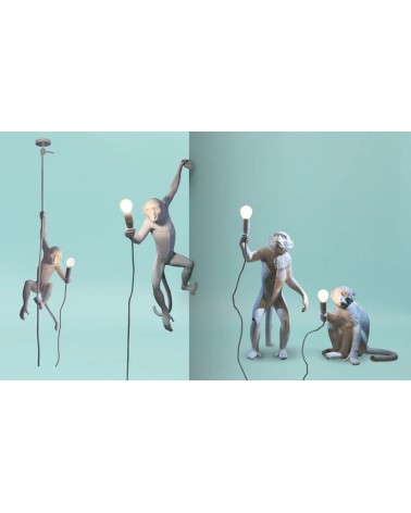 Monkey Lamp in Piedi Seletti Lampada Iconica | BHOME
