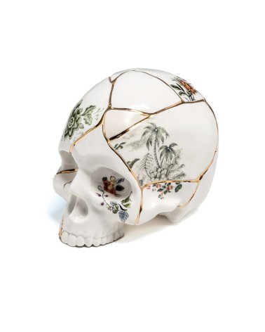 Sculpture “Skull Kintsugi” – SELETTI