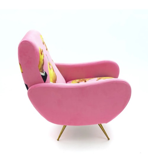 Poltrona Lipsticks Rosa Seletti Design Artistico | BHOME