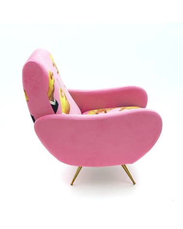 Poltrona Lipsticks Rosa Seletti Design Artistico | BHOME