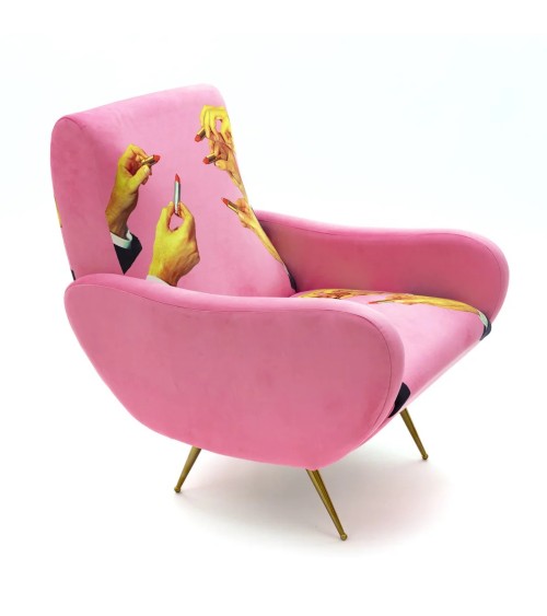 Poltrona Lipsticks Rosa Seletti Design Artistico | BHOME