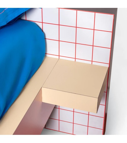Bett “Superbed Red Grid” – SELETTI