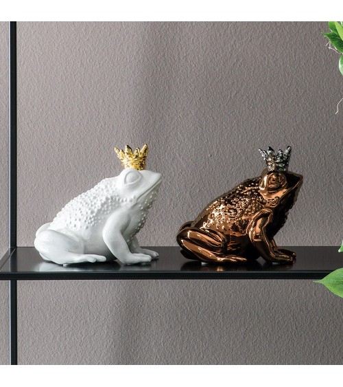 Prince & Queen Adriani e Rossi | Grenouilles décoratives en céramique
