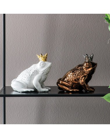 Prince & Queen Adriani e Rossi | Grenouilles décoratives en céramique